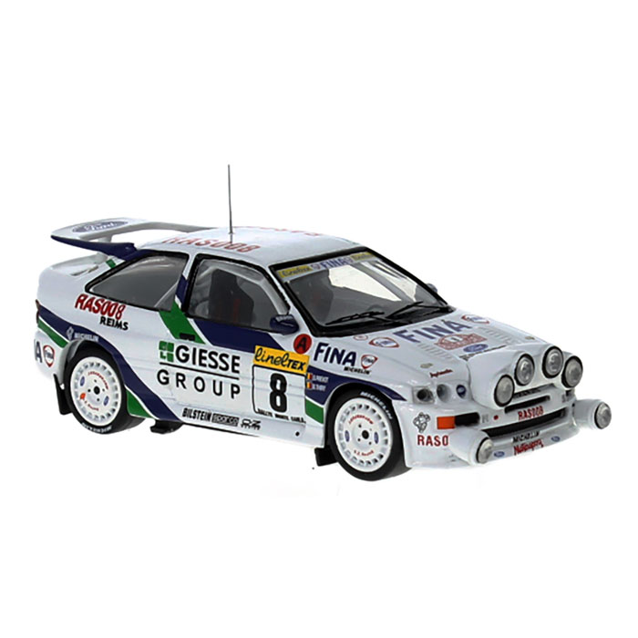 IXO イクソ 1/43 フォード エスコート RS コスワース 1995年モンテカルロラリー #8 B.Thiry/S.Prevot ライトポッド付 模型 ミニカー RA..