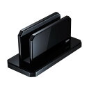 【代引不可】ノートパソコン用アクリルスタンド(縦置きタイプ)ブラック デスク PC 整理 アクセサリー 周辺機器 サンワサプライ PDA-STN32BKN(3)