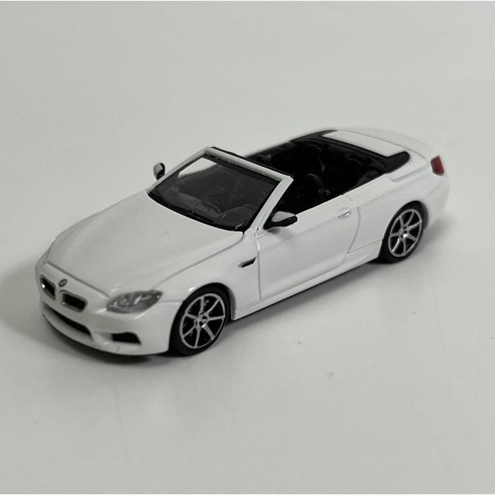 ミニチャンプス 1/87 BMW M6 カブリオレ 2015 ホワイト 模型 ミニカー 車 コレクション 870027332