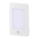 LEDナイトライト 明暗センサー 薄型 電球色 50 lm 0.65W 点灯保持60秒 廊下 寝室 照明 納戸 クローゼット 配線 工事不要 OHM NIT-ALA6ML2-WL
