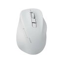 【代引不可】Bluetooth マウス 静音 ワイヤレス 無線 5ボタン 右手専用 【 Windows 11 10 mac Chrome Android iPhone iPad 対応 】 抗菌 XLサイズ EX-G ホワイト エレコム M-XGXL30BBSKWH(2)