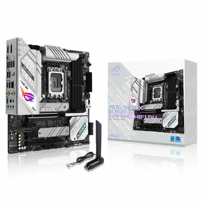 ROG STRIX B760-G GAMING WIFI D4 LGA1700対応 intel B760チップセット搭載MicroATXマザーボード ASUSTeK COMPUTER ASU-ROG/STRIX/B760-G/G/WIFI/D4