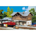 FALLER N Schwarzach Station シュヴァルツァハ駅 鉄道模型 Nゲージ ストラクチャー 建物 駅舎 プラットホーム トミーテック 212...