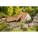 FALLER (N) Agricultural Building with Accessories (農業の建物と小物) Nゲージ 鉄道模型 ジオラマ ストラク...