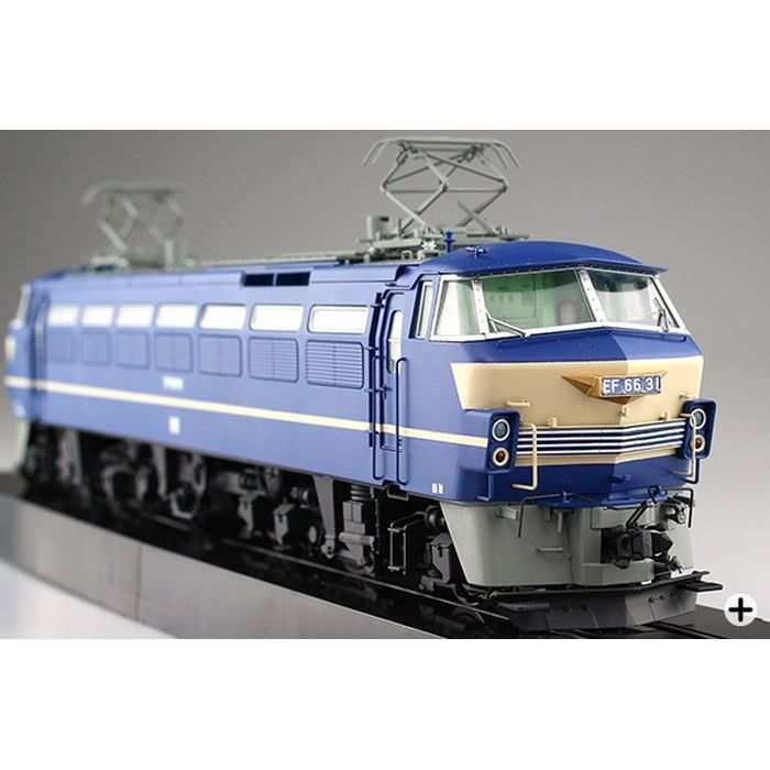 【沖縄・離島配送不可】1/45 トレインミュージアムOJ、No.04 電気機関車 EF66 後期型 組立 鉄道模型 青島文化教材社 4905083054079