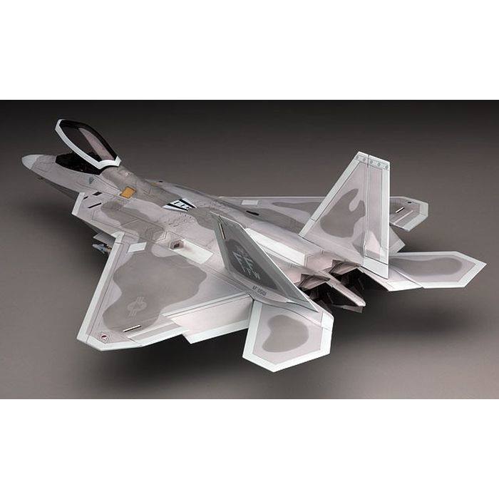 1/48 F-22 ラプター プラモデル 飛行機 制空 戦闘機 模型 ジオラマ ハセガワ 4967834072459