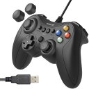 【代引不可】ゲームパッド PC コントローラー USB接続 Xinput Xbox系ボタン配置 FPS仕様 13ボタン 高耐久ボタン 振動 スティックカバー交換 公式大会使用可 ブラック エレコム JC-GP30XVBK