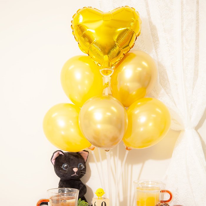 SEARCH WORD：バルーンスタンド 風船 パーティグッズ 撮影 写真 小物 イベント 誕生日 パーティー 推し活　女子会 Xmas クリスマス ハロウィン Halloween 忘年会 新年会商品概要：パーティーや推し活に！5種類のカラー展開。商品仕様：■メーカー：ルカン■JANコード：4573484832369■商品名：ミニバルーンスタンド　風船 パーティーグッズ 写真 小物 イエロー・ゴールド■型番：236■カラー：イエロー・ゴールド■パッケージサイズ（全角:mm）高さ×幅×奥行き：410*140*15■パッケージ様式：PP（フック穴あり）■ご注意事項：商品画像はイメージです。色の濃淡は現物と異なる場合がございます。商品の色、配色、デザイン、仕様などは予告なく変更となる場合がございます。ご了承下さい。※商品概要、仕様、サービス内容及び企業情報などは商品発表時点のものです。※最新の情報に関しましては、メーカーサイトをご覧ください。※発売前予約商品についてはメーカーの商品製造数により納期が遅れる場合やご注文キャンセルをお願いする場合がございます。