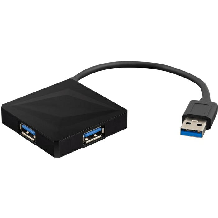 USB3.1 Gen1 Type-Anu 4|[g PC p\R X}z ^ubg Ӌ@ ubN O[nEX GH-HB3A4A-BK