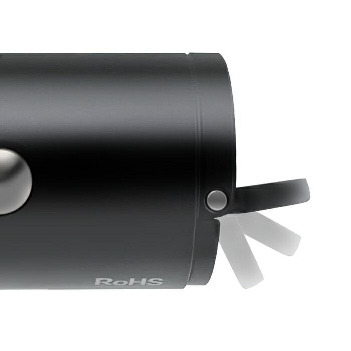 Power Delivery対応 シガーソケットタイプ充電器 45W USB Type-C 2ポート ブラック ADTEC ACPD-V045C2