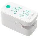パルスオキシメータ PI測定機能搭載 LED表示モデル グリーン ドリテック OX-202GN