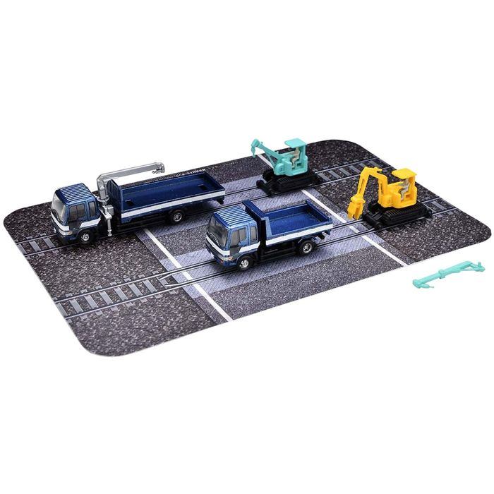 Nゲージ 鉄道模型 トラックコレクション 軌陸保線車両セットE トミーテック 4543736330493
