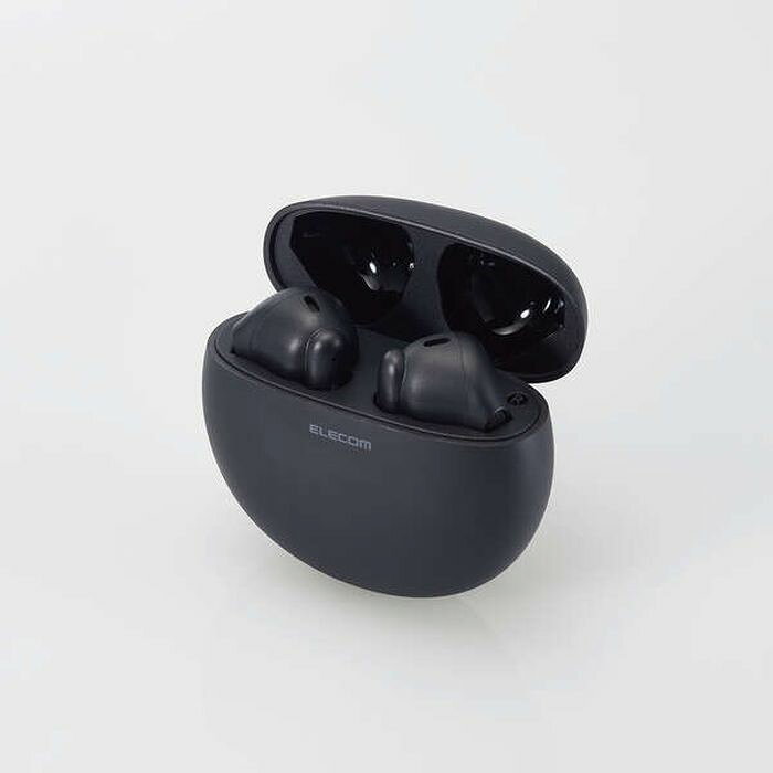 スマホカバー専門店 ドレスマの【代引不可】ワイヤレスイヤホン Bluetooth 5.3 低遅延 タッチセンサー 超軽量 【 iPhone Android スマホ タブレット パソコン 各種対応 】 AAC対応 ブラック エレコム LBT-TWS17BK｜アングル3