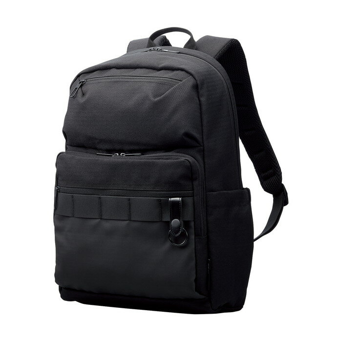 乐天商城 - 【代引不可】リュック ビジネスリュック 20L 撥水加工 15.6インチノートPC 収納可 通勤 通学 ビジネスバッグ バックパック ブラック エレコム BM-BPSDBK