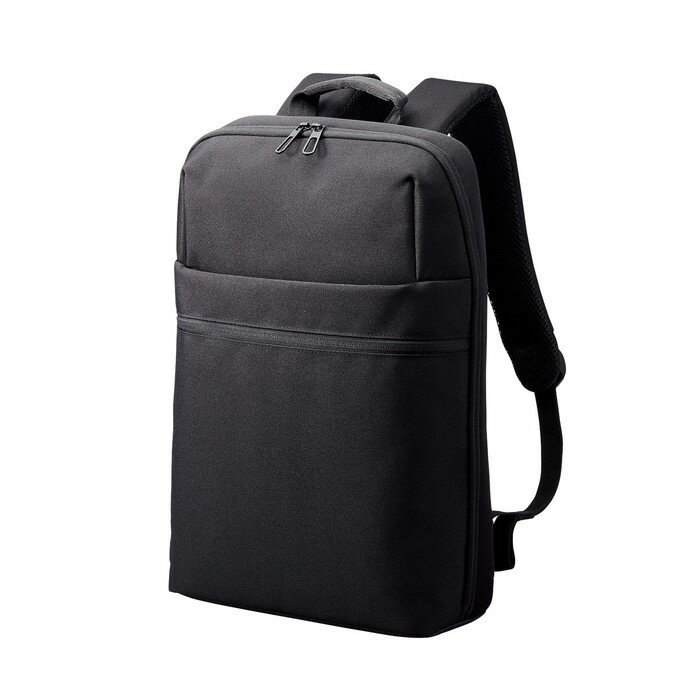 Rakuten - 【代引不可】リュック ビジネスリュック 12L 薄型 撥水加工 15.6インチノートPC 収納可 通勤 通学 ビジネスバッグ バックパック ブラック エレコム BM-BPTHBK