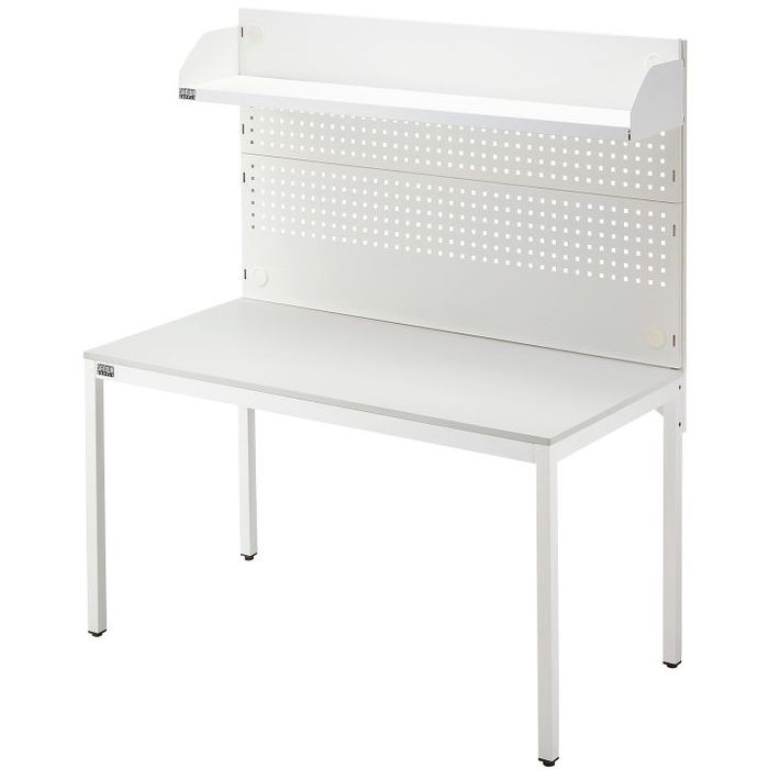 【北海道・沖縄・離島配送不可】【代引不可】作業台 有孔ボード付き W1500×D770×H1710m ...