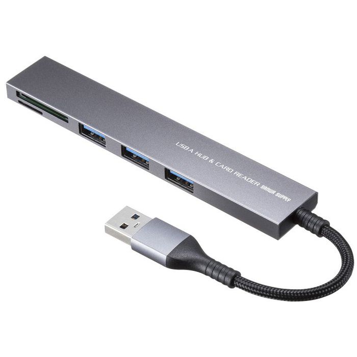 USB 5Gbps 3ポート スリム ハブ USB-3HC320MS