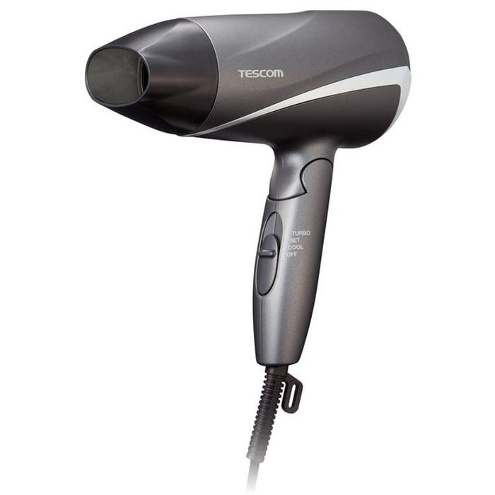 TESCOM プロテクトイオン ヘアドライヤー グレー 美容 理容 家電 ヘアケア テスコ...