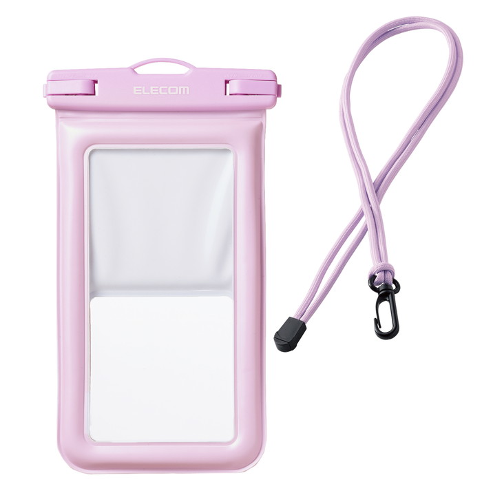 【代引不可】防水スマホケース 防水ポーチ IPX8 水没防止設計 顔認証対応 防水ケー...
