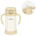 THERMOS まほうびんのベビーストローマグ 水筒 魔法瓶 350ml 保冷 サンドベージュ サーモス FJT-350-SDBE