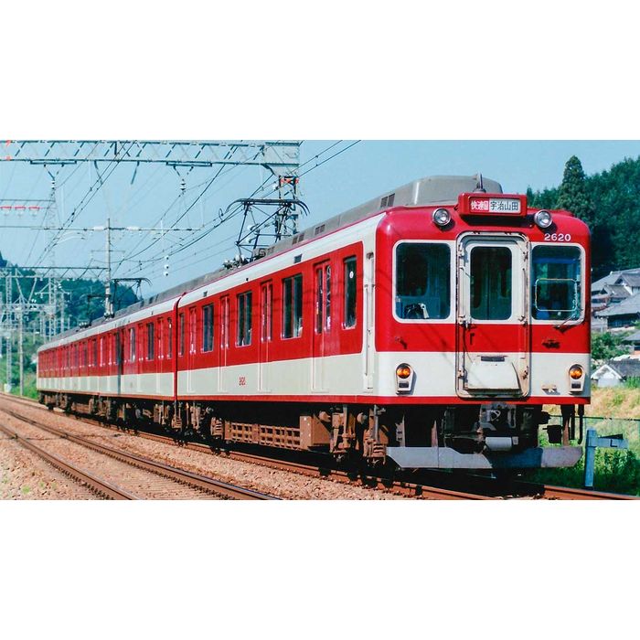 【沖縄・離島配送不可】Nゲージ 鉄道模型 近鉄2610系 連続キセ・未更新車・旧塗装 4両編成セット 動力付き グリーンマックス 50772