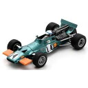 【沖縄・離島配送不可】1/43 BRM P139 No.14 3rd US GP 1969 John Surtees ミニカー Spark Japan S234...