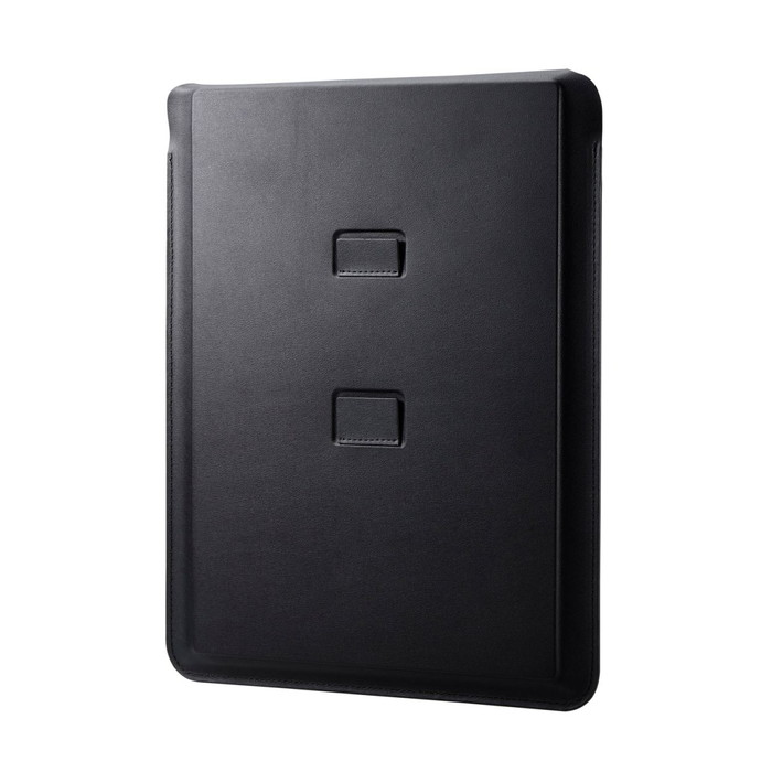 乐天商城 - 【代引不可】11インチ iPad Pro ( M4 ) ケース レザー ポーチ マグネット スリップインタイプ 2アングル ブラック エレコム TB-A24PMPPLS2BK