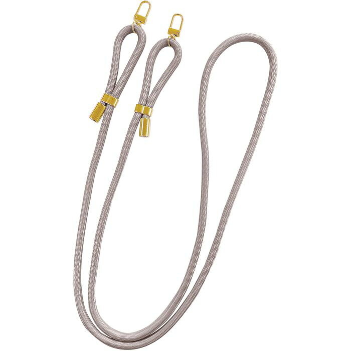 ショルダーストラップ8mm グレージュ スマホ アクセサリー サンクレスト iSB-ST61