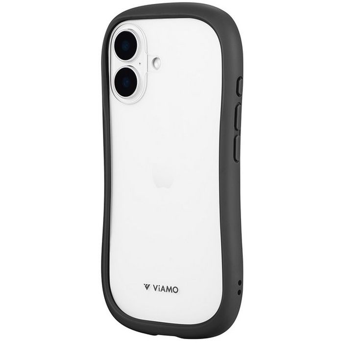 Rakuten - iPhone 16 耐傷・耐衝撃ハイブリッドケース 「ViAMO freely」 ダークグレー LEPLUS NEXT LN-IM24VMFGY