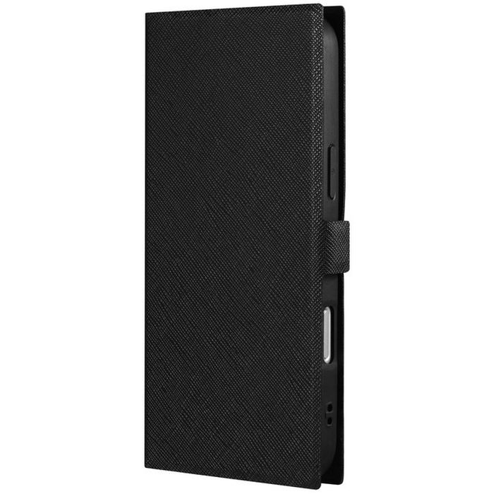 Rakuten - iPhone 16 Pro Max 薄型・軽量PUレザー手帳ケース 「BOOK SLIM＆LITE」 ブラック LEPLUS NEXT LN-IL24BSLBK
