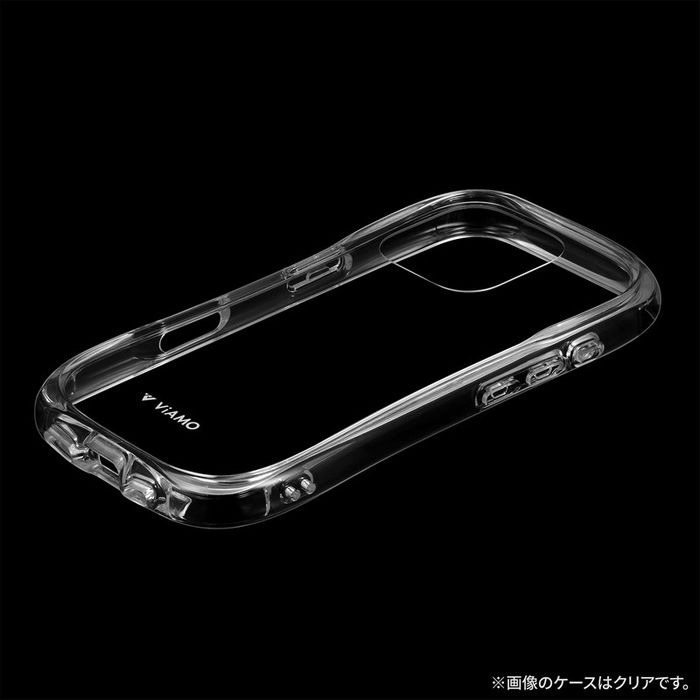 iPhone 16 Pro 耐傷・耐衝撃ハイブリッドケース 「ViAMO crystal」 ピンク LEPLUS NEXT LN-IP24VMCRPK 3