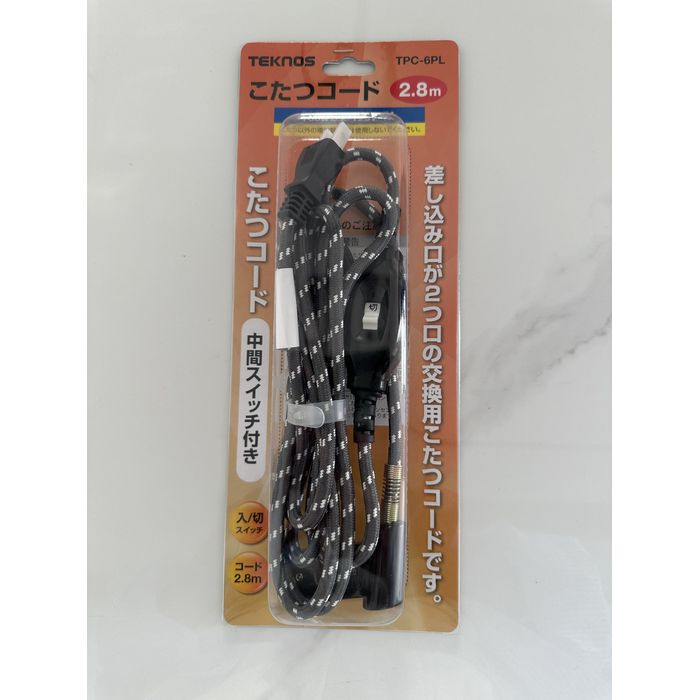 �����ĥ����� ���SW ���ѷ� ��2.8m ���Ǥ������ɥ����� TEKNOS TPC-6PL
