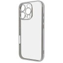 iPhone 16 Pro Like standard 精密設計 カメラ保護 衝撃吸収 バンパー メタリック TPUソフトケース / シルバー レイアウト RT-P47PFC2/SVM