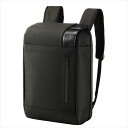 【沖縄・離島配送不可】【代引不可】リュック 防犯 バックパック 20L TSAロック(ダイヤルロック式) スキミング防止 RFID保護機能 15.6インチPC収納可 止水ファスナー キャリーオン仕様 ブラック エレコム BM-BPSC01BK