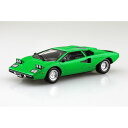 1/32 ザ☆スナップキット 20-D ランボルギーニ カウンタック LP400(グリーン) プラモデル ミニカー アオシマ 4905083065365