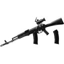 ミニチュアガン LittleArmory リトルアーモリー LA060 AK74Mタイプ トミーテック 307501