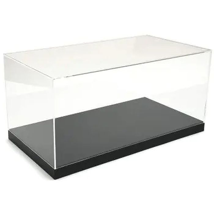 KYOSHOオリジナル 1/18 NEW 1/18 ケース & ベースセット (ブラック) 京商 7313SET