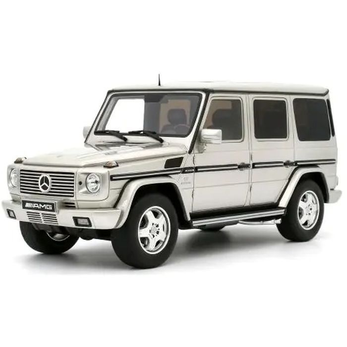 Rakuten - 【沖縄・離島配送不可】OttO MOBILE 1/18 メルセデスベンツ Gクラス 55 AMG 2003 (シルバー) 京商 OTM1126