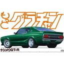 プラモデル 車 旧車 80年代 1/24スケール もっとグラチャン No.10 日産 ケンメリ GT-R スカイライン C110型 SKYLINE 490508...