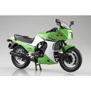 1/12 完成品バイク KAWASAKI GPz900R ライムグリーン カワサキ プラモデル 模型 アオシマ 11080