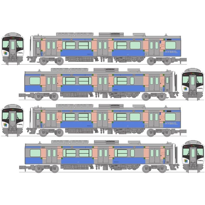 鉄道コレクション JR HB-E210系（仙石東北ライン・特別快速）4両セット トミーテック 4543736334163