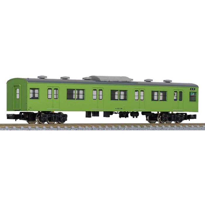 SEARCH WORD：グリーンマックス Nゲージ 鉄道模型 車両 模型 ジオラマ 趣味 ホビー コレクション 玩具 おもちゃ 電車 鉄道 電鉄商品概要：103系は、国鉄初の新性能通勤車101系を手本とし、より経済性を重視して設計された汎用通勤型電車です。1963（昭和38）年から3400両あまりが製造され、東京首都圏や大阪近畿圏を中心に通勤輸送の花形として活躍してきました。国鉄の分割民営化後はJR北海道とJR四国を除くJR各社に引き継がれ、それぞれ半世紀にわたって活躍してきましたが、いよいよ終焉を迎えています。JR西日本では現在、一部の路線にわずかに残るのみとなっています。商品仕様：■メーカー：グリーンマックス■JANコード：4946950126659■商品名：Nゲージ JR 103系 関西形 サハ103 ユニット窓・ウグイス 1両 塗装済車両キット 鉄道模型 電車 greenmax■型番：1266W■スケール：Nゲージ■セット内容：・ボディ（塗装・印刷済み）・屋根（ダークグレー塗装済み）・側面ガラス（印刷済み／サッシ印刷・黒色）・AU75クーラー・床板／座席・台車（黒色）・床下機器（黒色）・小物パーツ・車両マーク・ステッカー・組立説明書■特徴：・関西各地で活躍した103系関西形をお求めやすいセット構成にて製品化・実車同様に様々な組み合わせで遊ぶことが可能■ご注意：※製品の仕様や価格は予告なく変更する場合があります。※掲載している画像は、実際の製品と一部異なる場合があります。※製品のパッケージ（外箱やスリーブ等）は本体を保護する目的となり、運搬におけるダメージについては不良交換の対象外となります。※新製品の発売日は変動する場合がございます。※画像はイメージです。組立・塗装したイメージも含まれます。※商品概要、仕様、サービス内容及び企業情報などは商品発表時点のものです。※最新の情報に関しましては、メーカーサイトをご覧ください。※発売前予約商品についてはメーカーの商品製造数により納期が遅れる場合やご注文キャンセルをお願いする場合がございます。