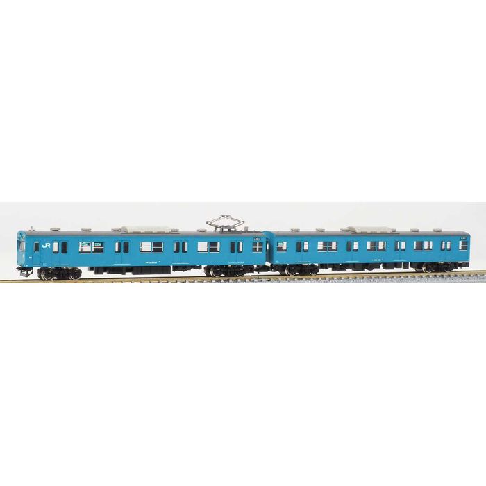 Nゲージ JR 103系 関西形 クモハ103・モハ102 初期車・スカイブルー 2両キット 鉄道模型 電車 greenmax グリーンマックス 1274C