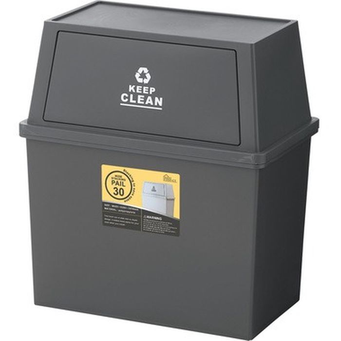 Rakuten - 【北海道・沖縄・離島配送不可】【代引不可】スタッキングペール30L ワイド インテリア 家具 雑貨 ブラウン 東谷 LFS-767BR