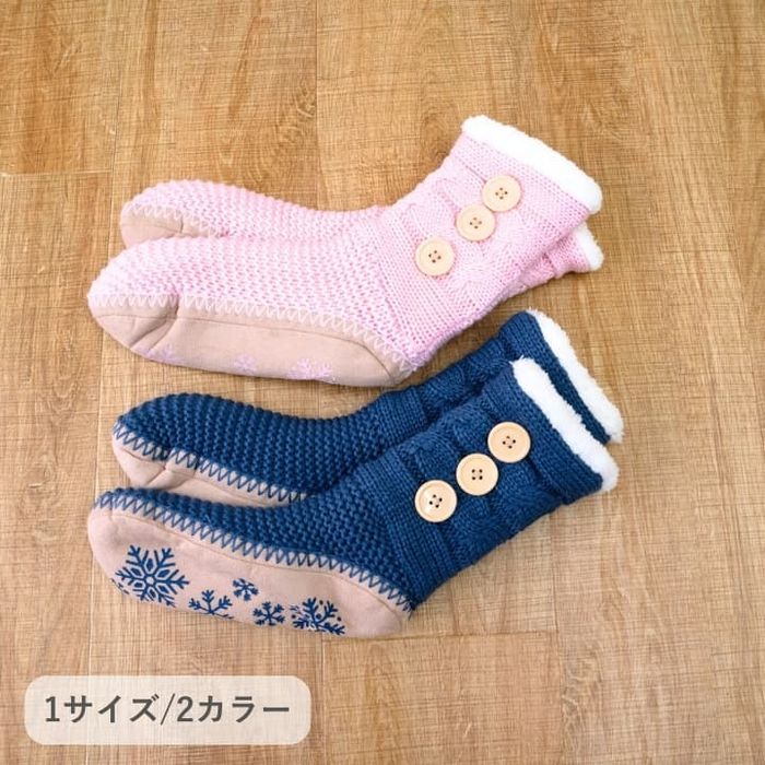 【代引不可】ルームシューズ SOX 202 フリー ピンク IKEHIKO 1260100221502
