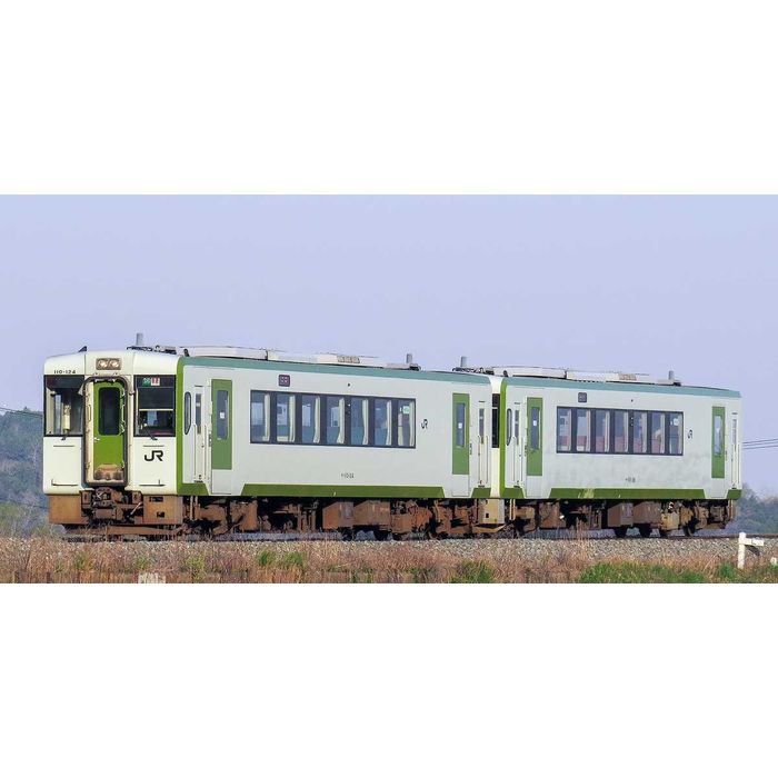 Nゲージ JRキハ110形100番代（小牛田車・車番選択式）（動力無し） 鉄道模型 グリーンマックス 32009