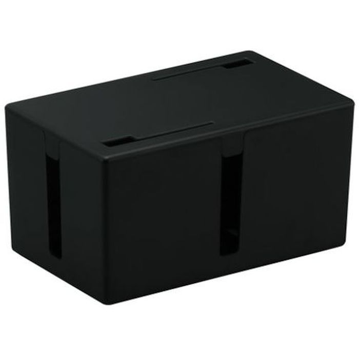 【代引不可】バッファローBAFFALOケーブルボックス電源タップ&ケーブル収容SサイズブラックBSTB01SBK1個467-1906 BUFFALO BSTB01SBK