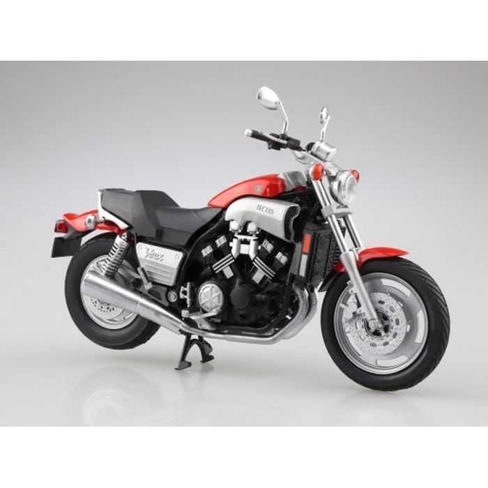 1/12 完成品バイク Yamaha Vmax ファイアーレッド 完成品 アオシマ 11187