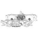 HOゲージ 鉄道模型 1/80 台車DT21 1両分入、組立済 ドーファン TW-DT21