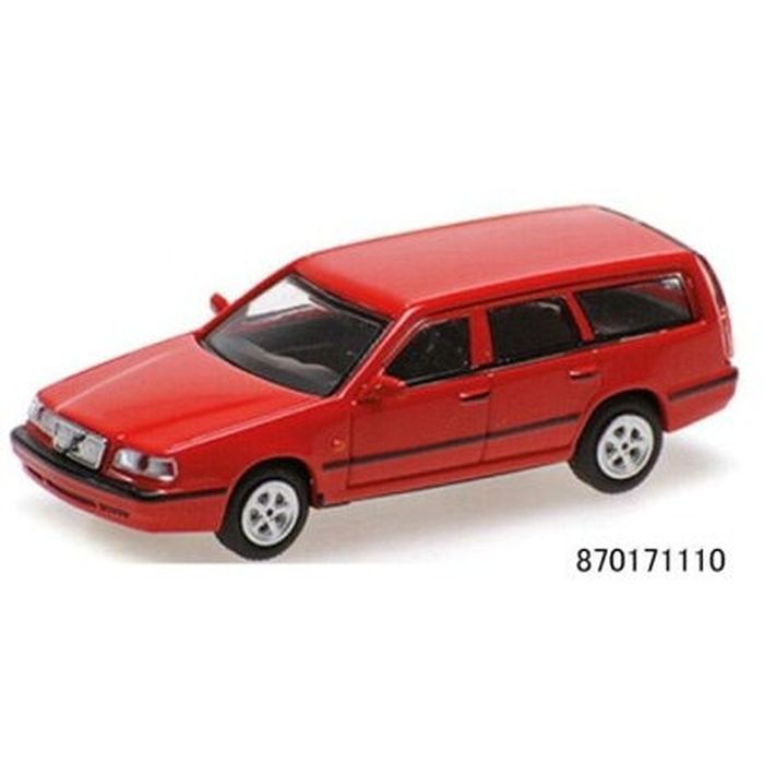 MINICHAMPS 1/87 ボルボ 850 ブレイク 1994 レッド 京商 870171110